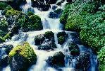 A waterfall above Buckhorn Lake